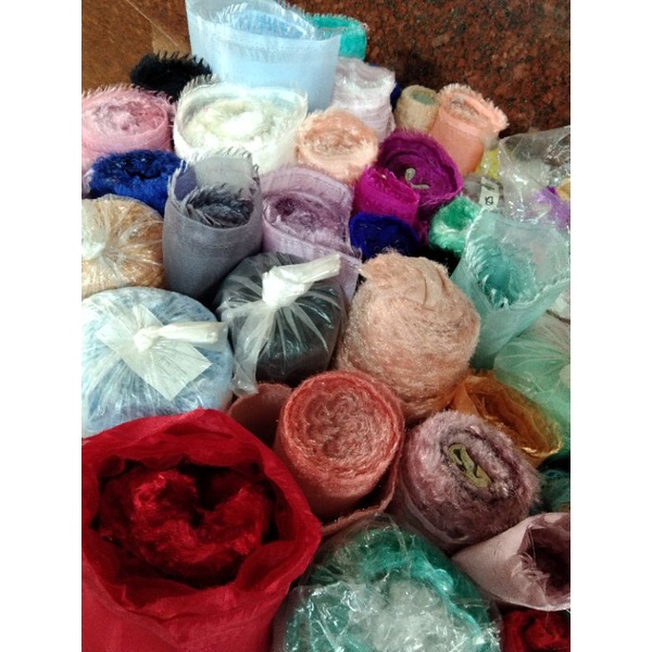 Organdi KRISTAL/Minimal Order 2 Klik/Harga Tertera Setengah Meter