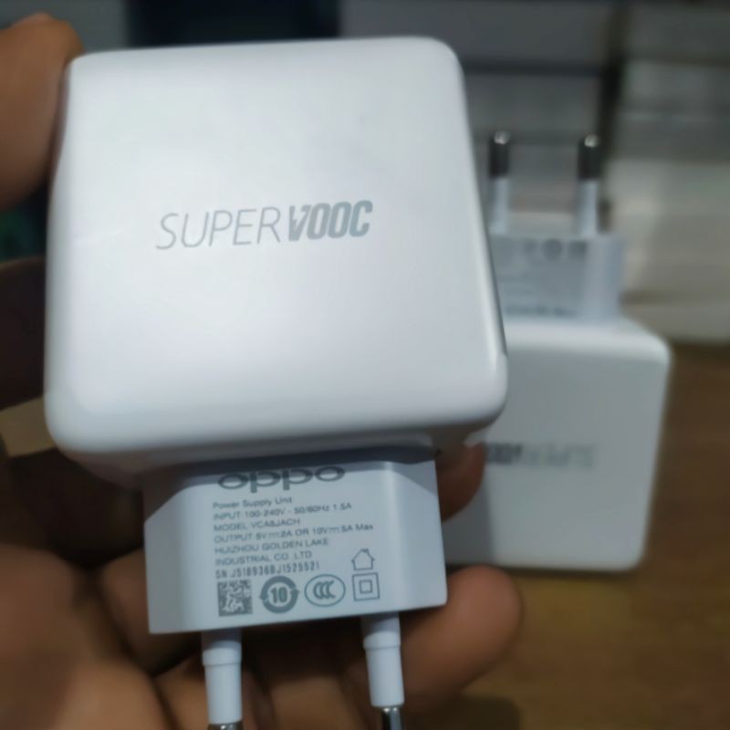 Adaptor Charger OPPO REALME 5 PRO Super VOOC Flash Charger