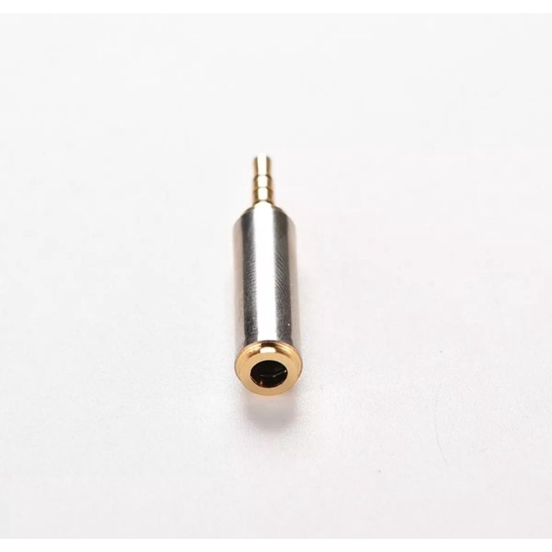 Jack 3.5mm Female To 2.5mm Male Adapter Stereo Audio Converter