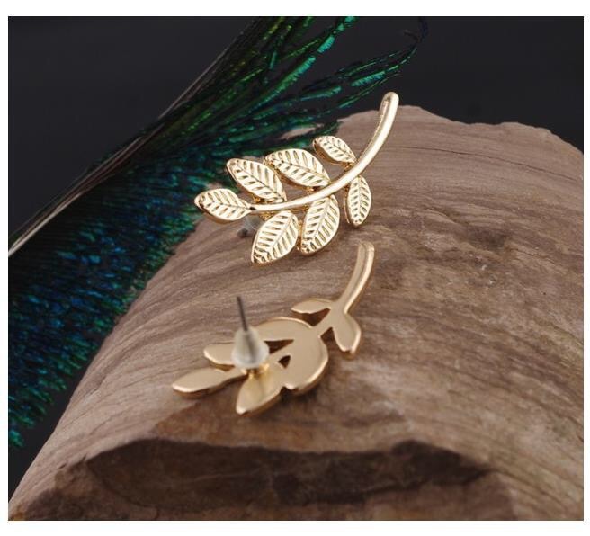 MORYMOSHI A68 Anting Tusuk Daun Fashion Wanita Korea Murah