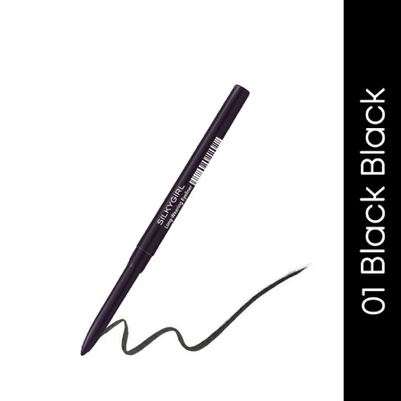 SILKYGIRL Long Wearing Eyeliner 01 Black