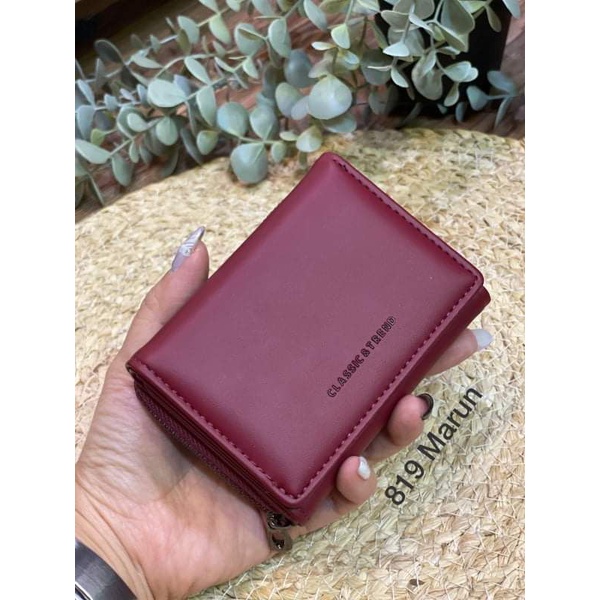 NEW ITEM dompet fashion lipat pendek import