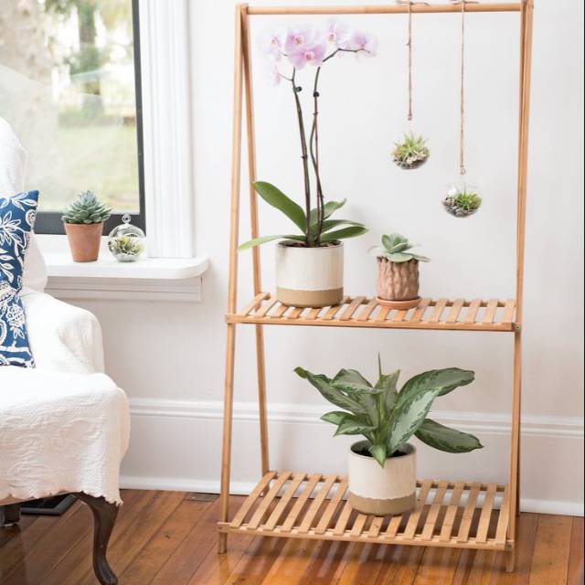 Rak bunga rak gantung plant stand Shopee Indonesia Rak bunga rak gantung plant stand Shopee Indonesia