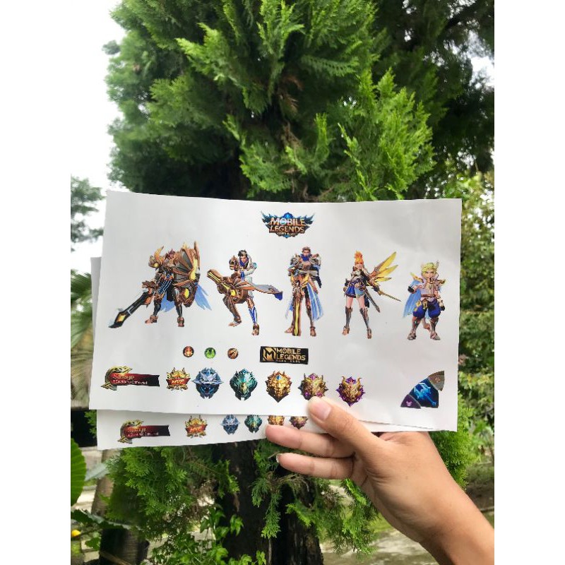 stiker yu Zhong mobile legends, ML, MLBB