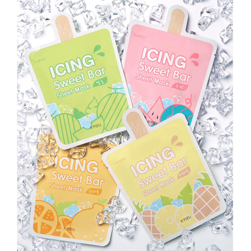 APIEU Icing Sweet Bar Sheet Mask / Masker Wajah