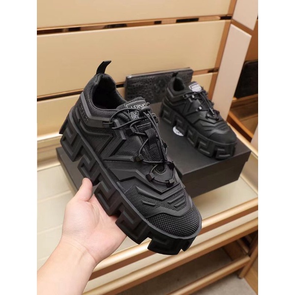 sepatu vers4ce sneaker pria wedges cowok top mirror men shoes branded terbaru