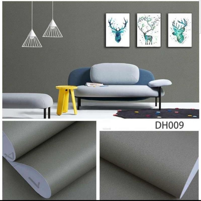 WALLPAPER STICKER DINDING MOTIF ABU POLOS