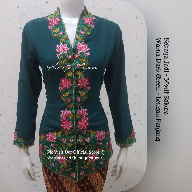 Kebaya Encim Murah. Kebaya Modern. Kebaya Encim. Kebaya Bordir. Sakura