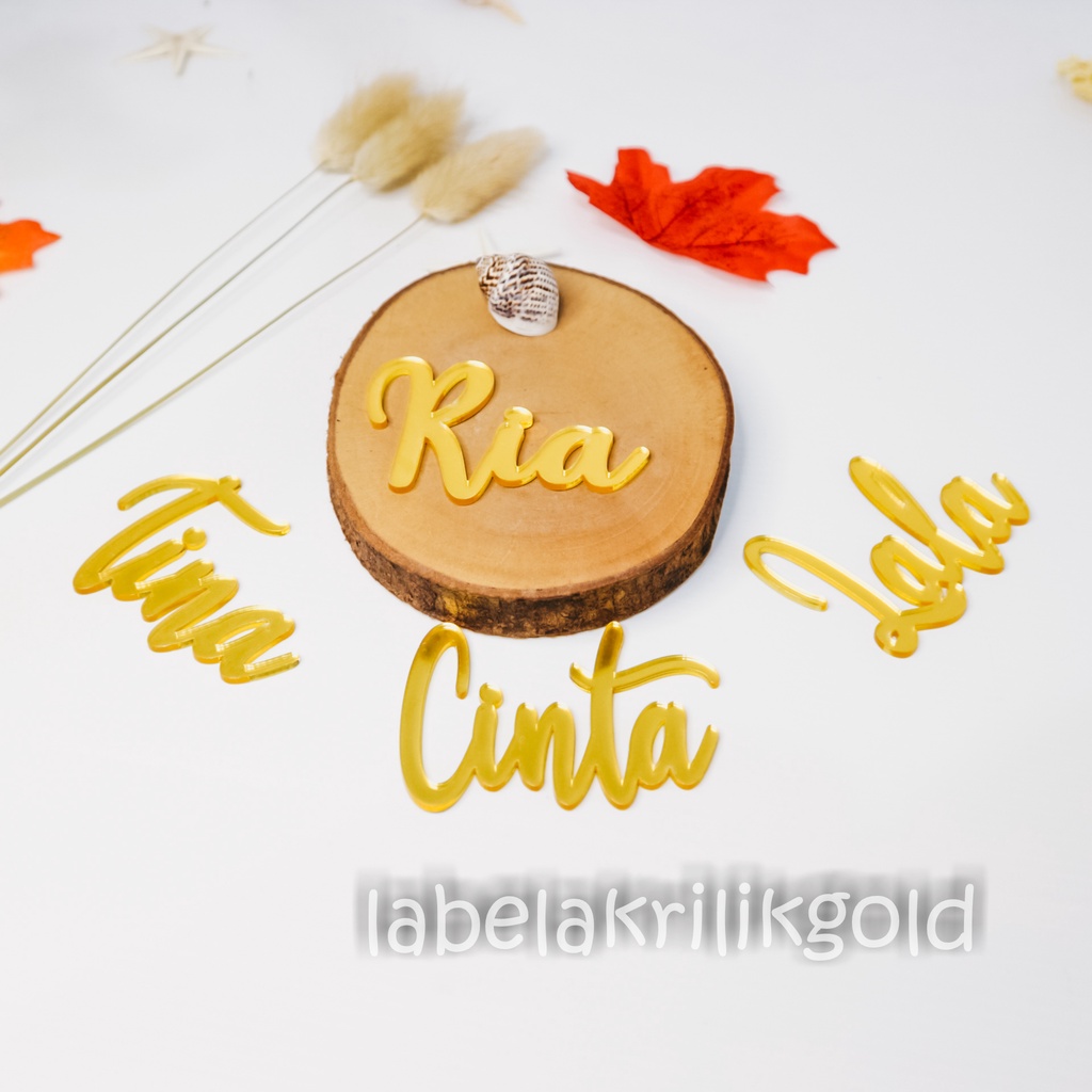 

label hijab | label baju | label akrilik | custom label | label jilbab | label cutting | label Custom Nama