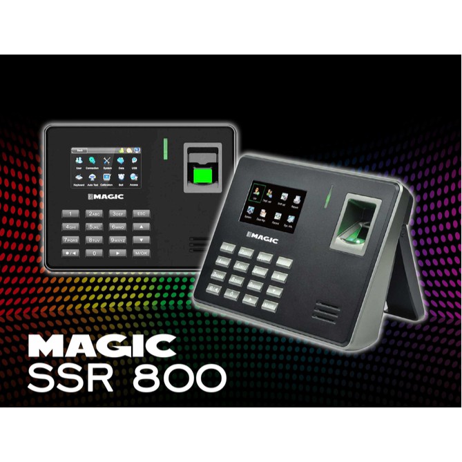 Mesin Absensi Fingerprint Magic SSR 800