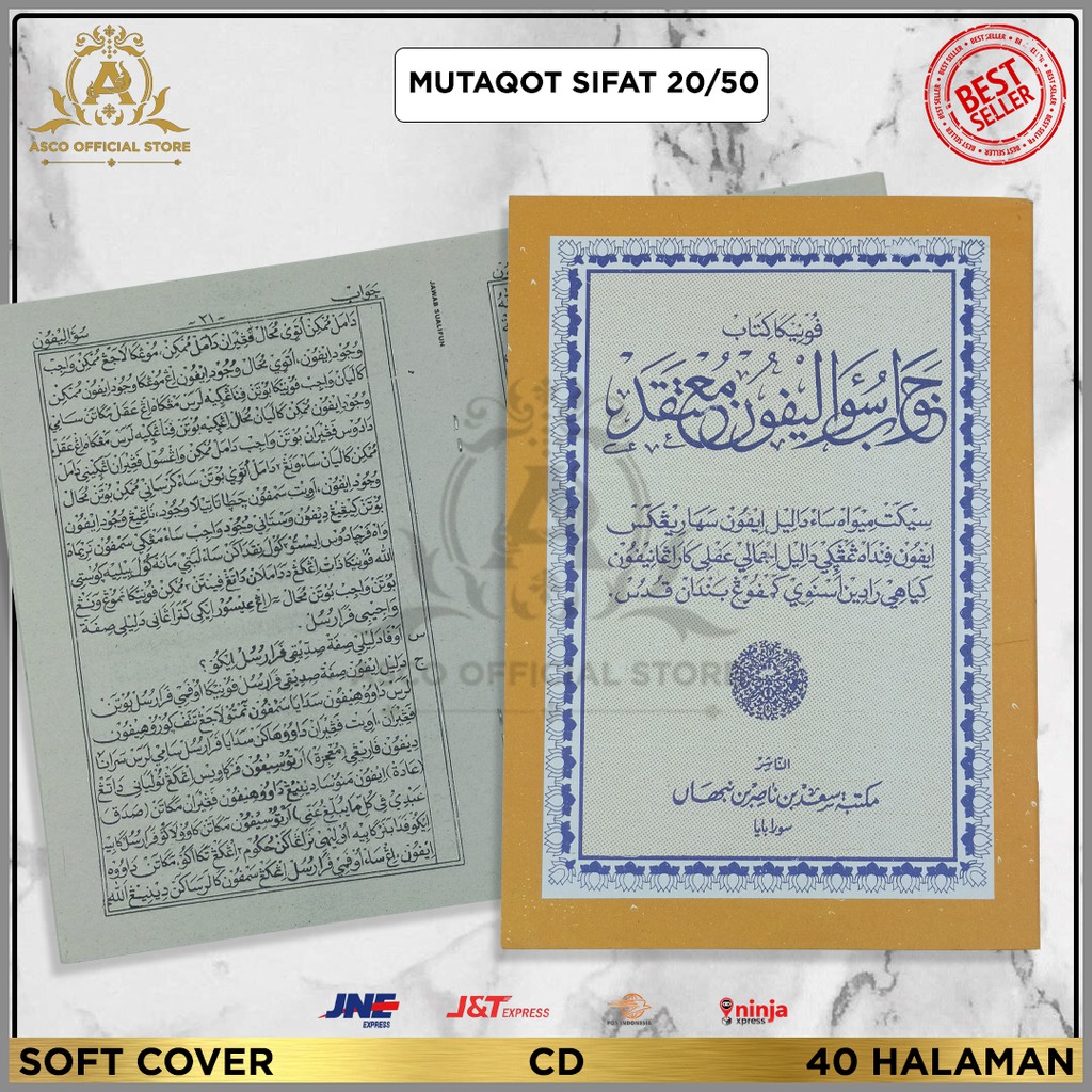 Kitab MUTAQOT SIFAT 20/50