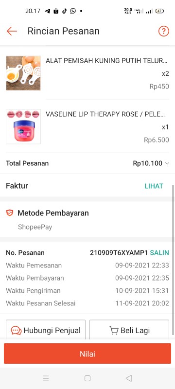 Alat Pemisah Kuning Putih Telur/saringan Telur/alat Dapur