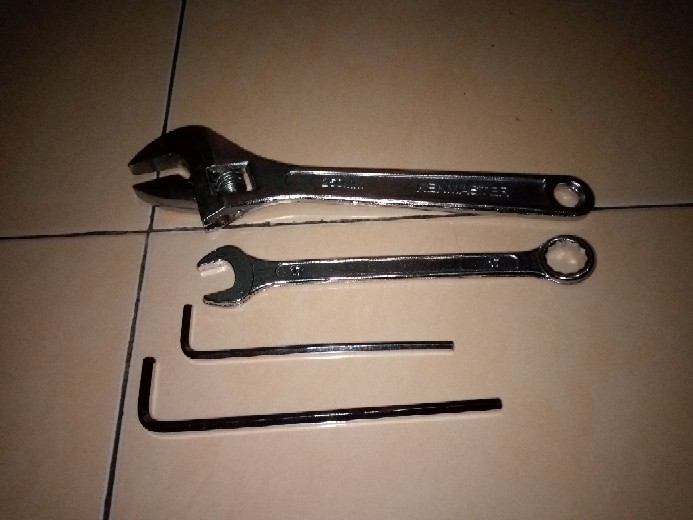 Kunci Ring Pas Diamond Ukuran Variatif