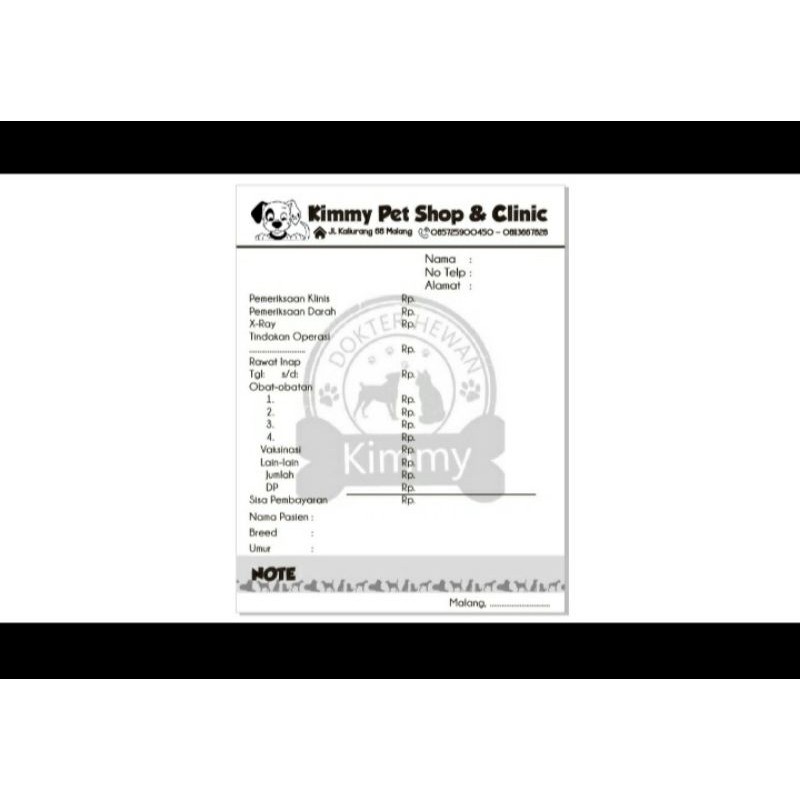 

NOTA NCR 1/2 FOLIO 2 PLY 1 RIM HITAM PUTIH / BERWARNA BISA CUSTOM UKURAN DAN DESAIN