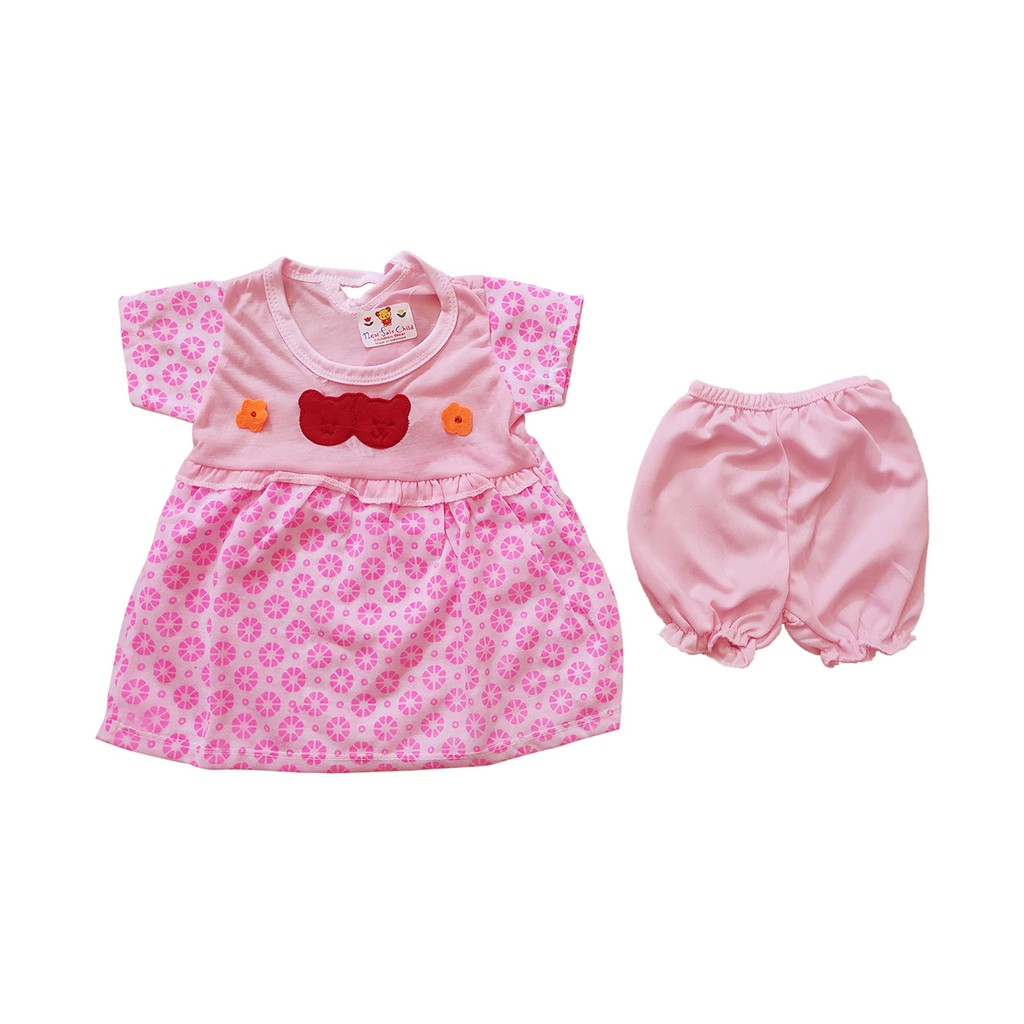 BAJU ANAK BAJU ANAK  BAYI PERMPUAN WQANITA MOTIF SETELAN NEW FAIR CHILD