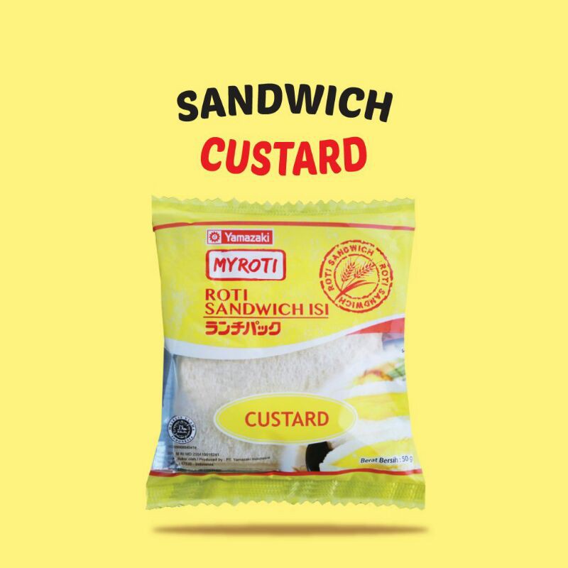 

Roti Sandwich isi Custrad