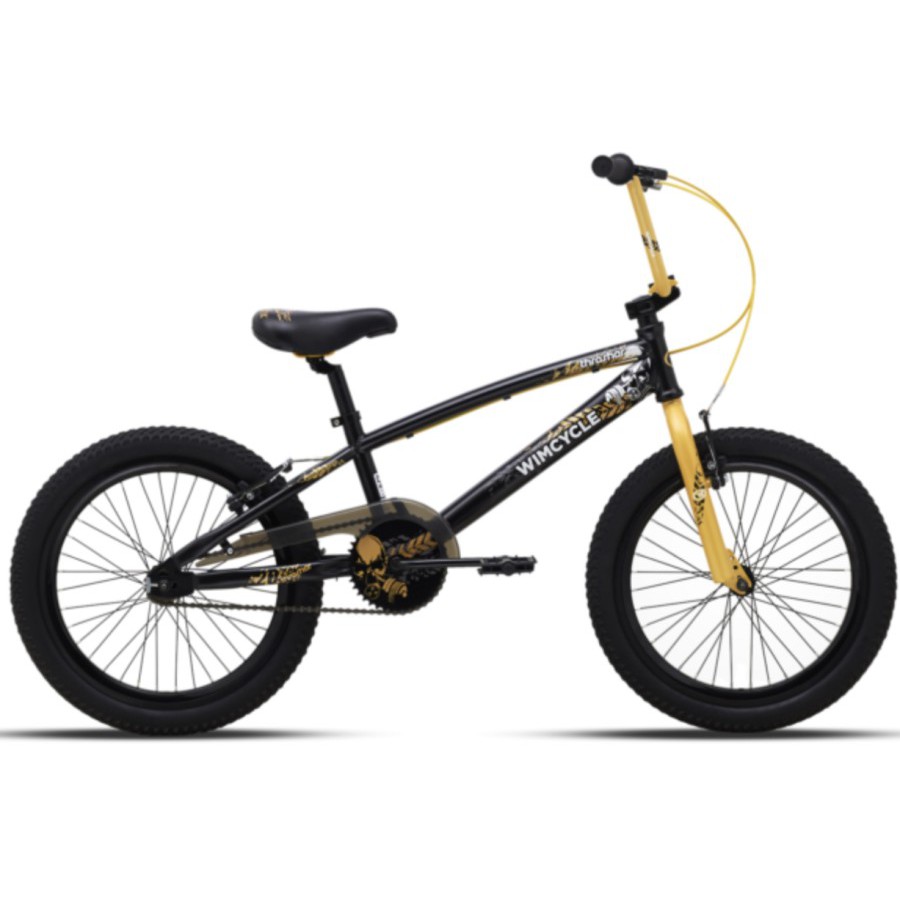 SEPEDA BMX WIMCYCLE THRASHER 20 INCH BLACK