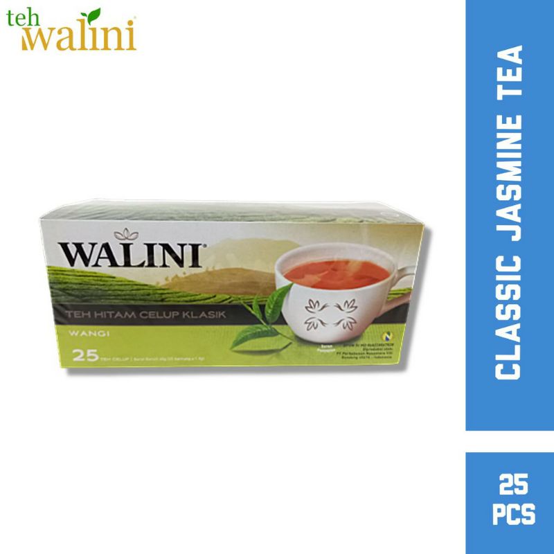 

WALINI Teh Celup Hitam Melati 25'S Jasmine Tea