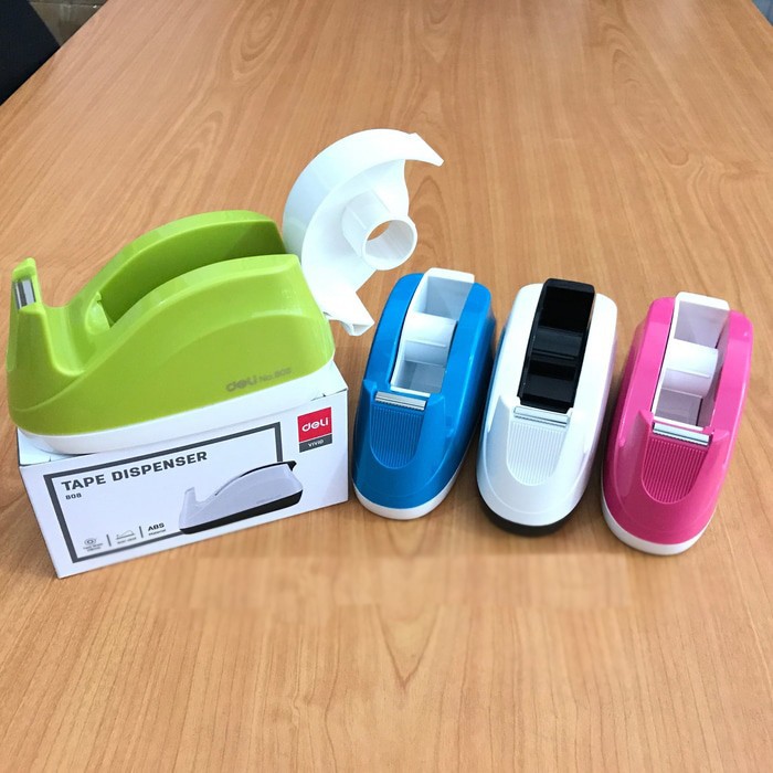 

Dispenser Tape Kecil Deli No.808 (cbj)