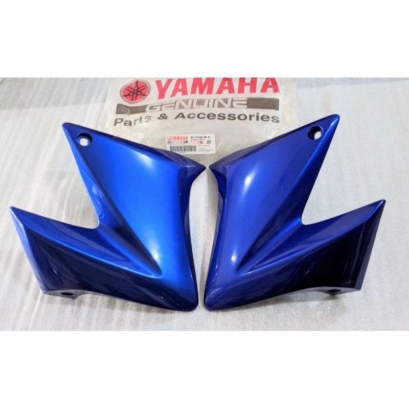 COVER SAYAP TANGKI VIXION OLD LAMA KANAN KIRI BIRU ORIGINAL YGP