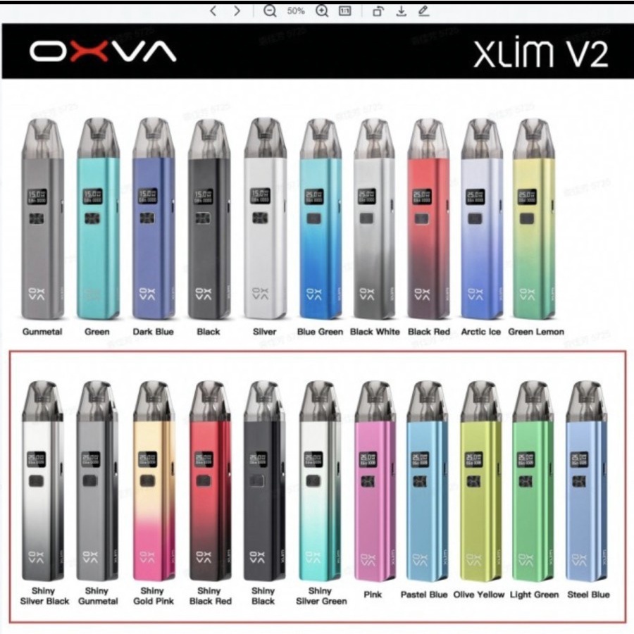 Oxva Xlim Pod Kit 2ML 100% AUTHENTIC