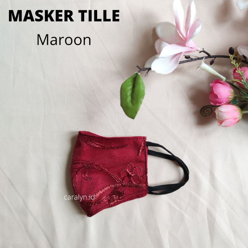 MASKER ANAK TILLE EARLOOP