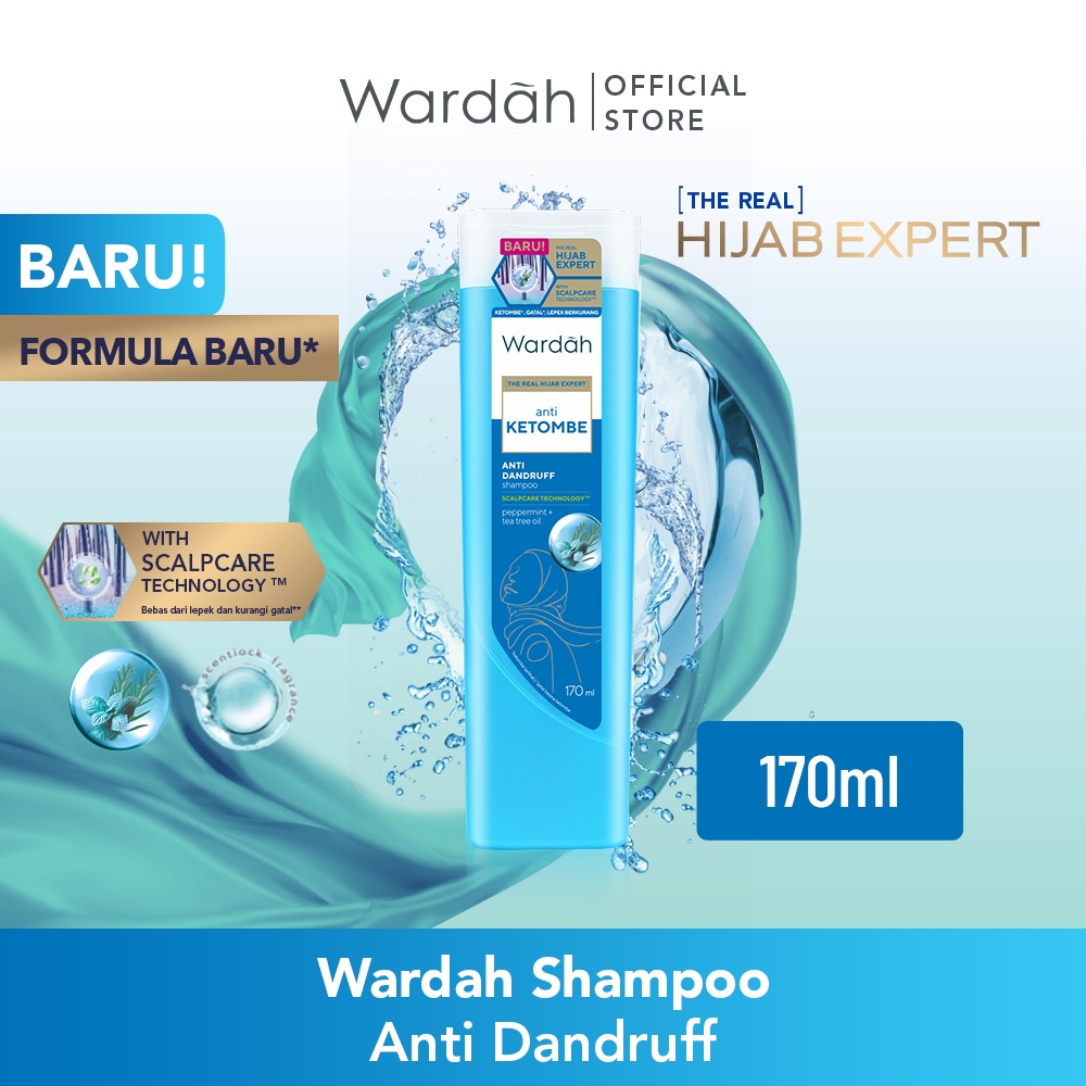 Wardah Shampoo 170 ml - BISA COD