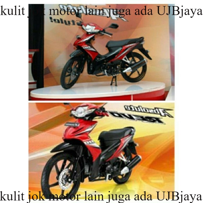 Sarung Jok Motor Revo Absolute Original / BAHAN ORI Kulit Jok Motor Revo Absolute S34