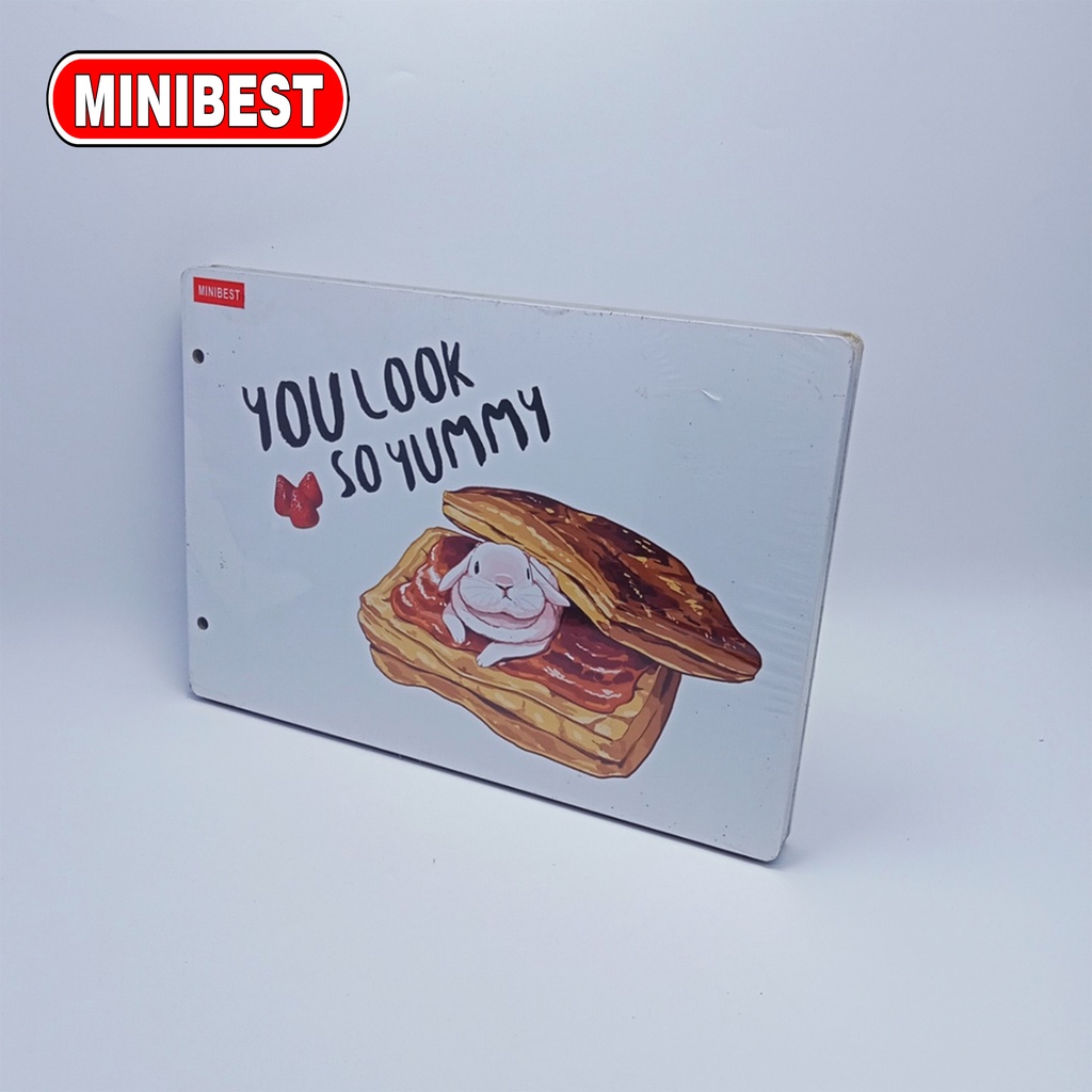 [ MB ] Album Scrapbook 30 Lembar Fujifilm Instax Mini/Wide/2R Photo