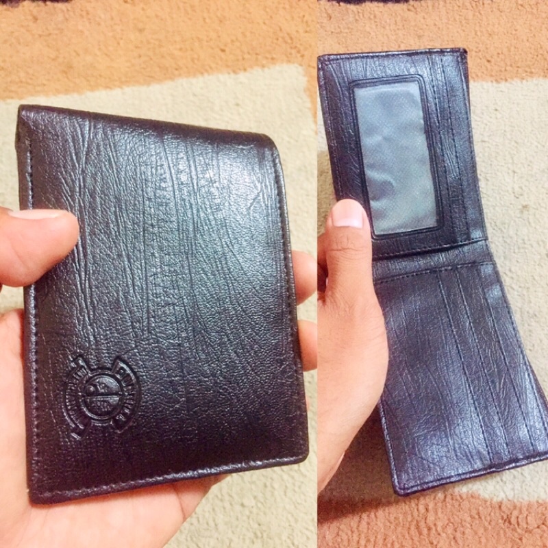 dompet lipat pria ukuran kecil bahan kulit sintetis Bona #dompet #dompetlipat #dompetpria