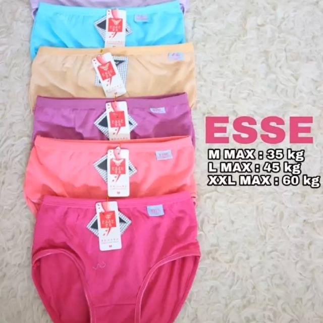 Celana Dalam Wanita / Celana Dalam Esse / Lusinan / Celana Dalam Wanita 1 Lusin / Celana Dalam Wanit