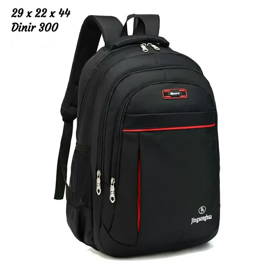 Tas Ransel Pria Wanita Kapasitas Besar Ada Tempat Laptop Backpack Terbaru kekinian Bisa Buat Sekolah SMP SMU Model Style korean