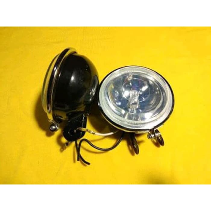 Lampu TEMBAK Kabut Bulat LAMPU Foglamp Sorot Motor Mobil
