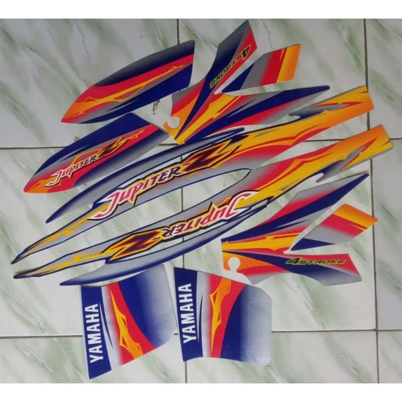 Sticker striping Yamaha Jupiter z lama