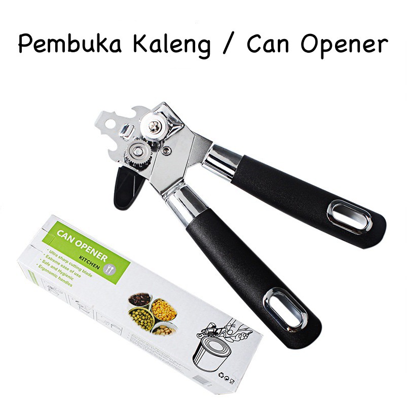 Aigootan Medan Pembuka Kaleng Stainless Steel Pembuka Botol Can Opener Import Anti Karat 0074