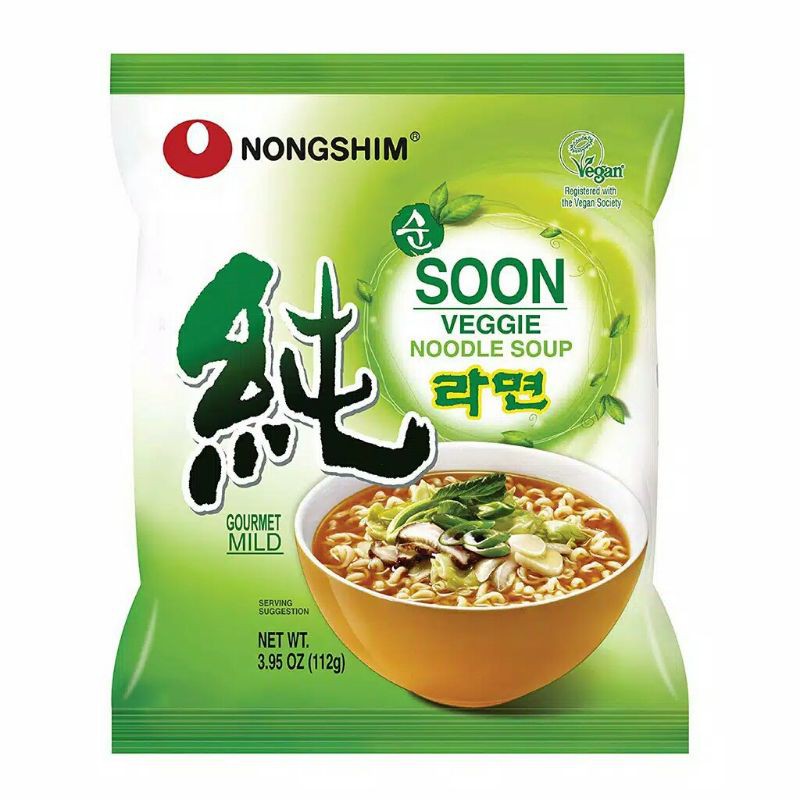 

NONGSHIM Soon Veggie Ramyun 112gr