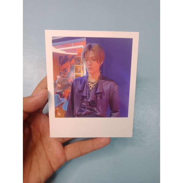 OFFICIAL POLAROID EVENT YUTA ALBUM STICKER NCT 127
