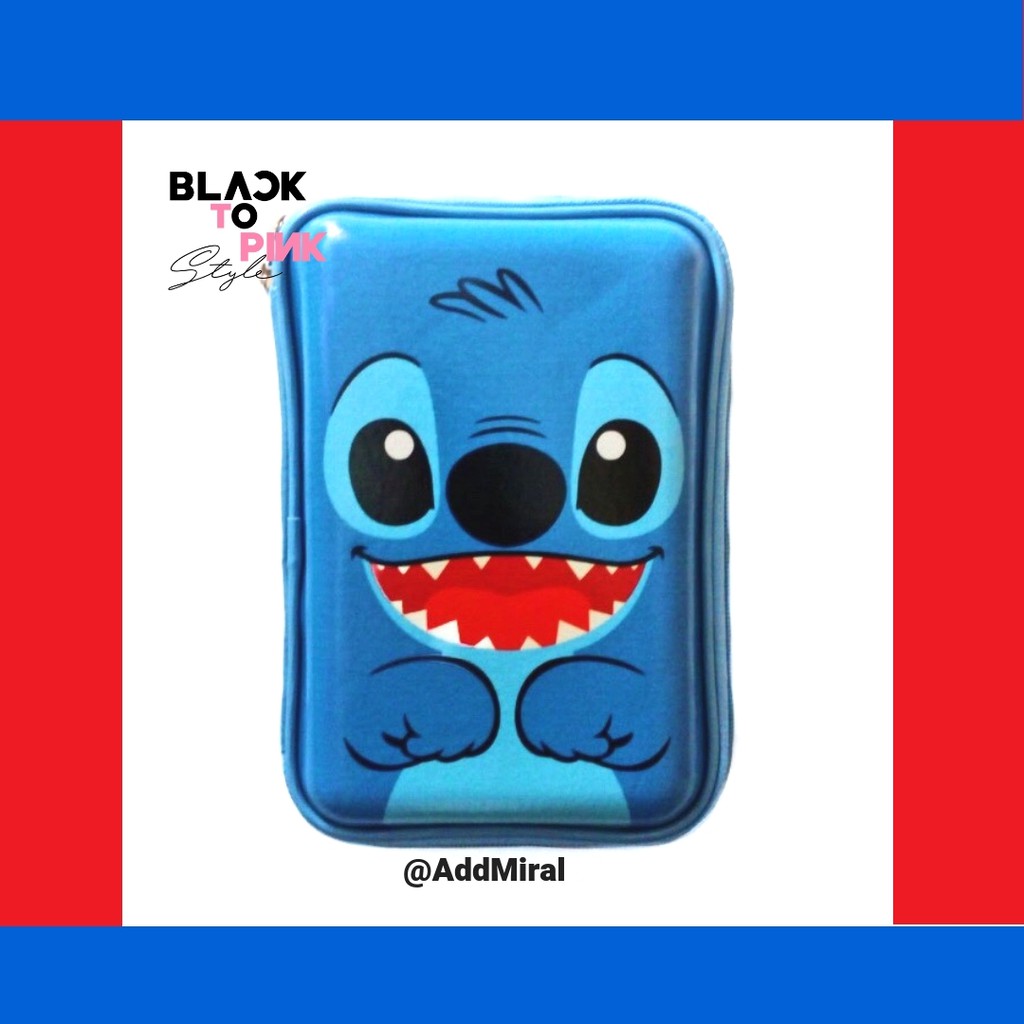 

Kotak Pensil Lilo Stitch Model Smiggle Pencil Case Tempat Pensil Hard Case
