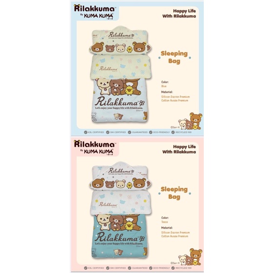 Rilakkuma Sleeping Bag/Selimut Bayi