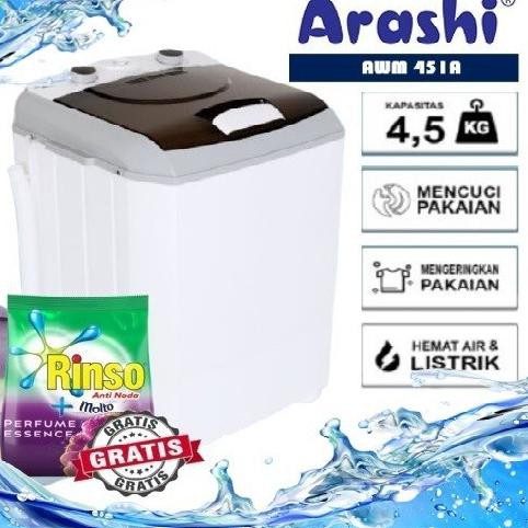 Mesin Cuci Portable Arashi AWM 451A