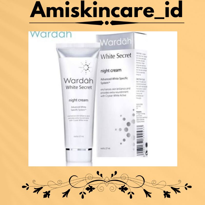 WARDAH WHITE SECRET NIGHT CREAM