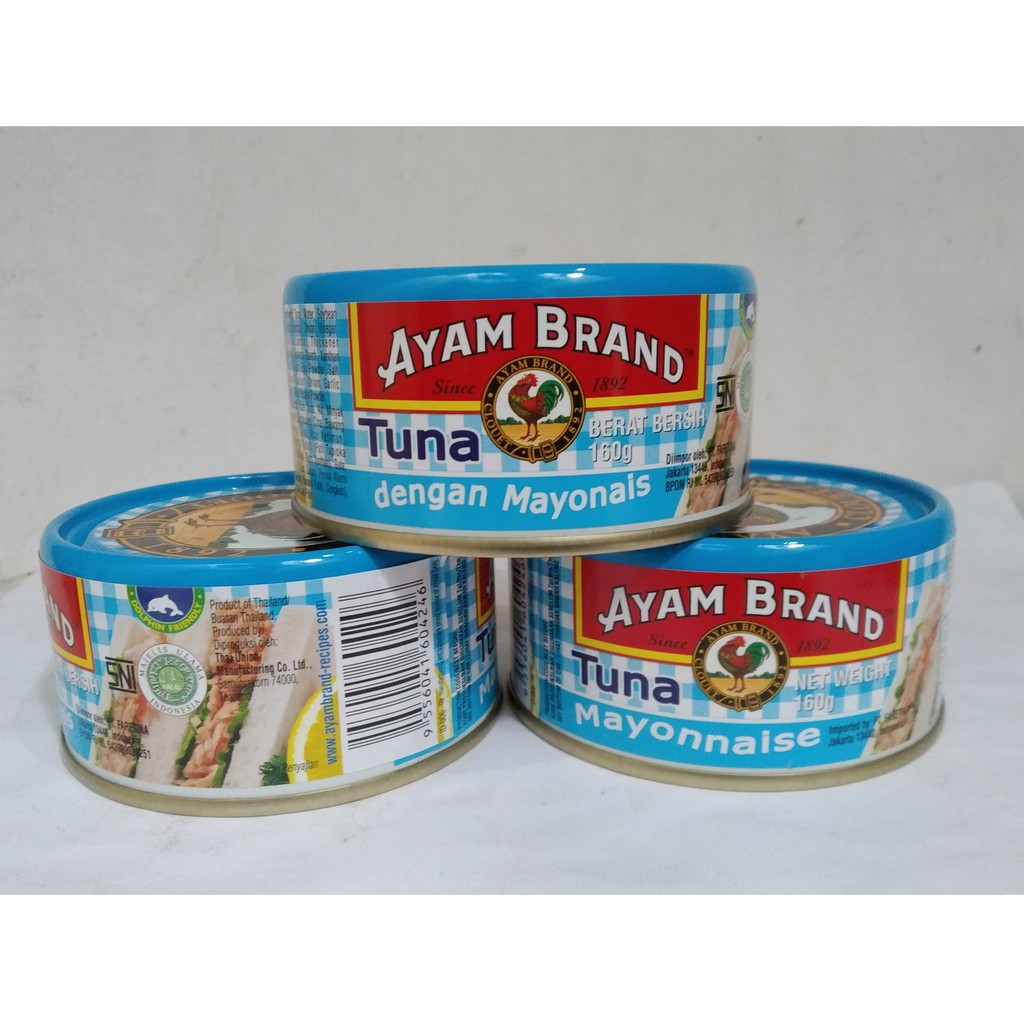 

TUNA Mayonais kemasan 160gr - produk HALAL merek AYAM BRAND