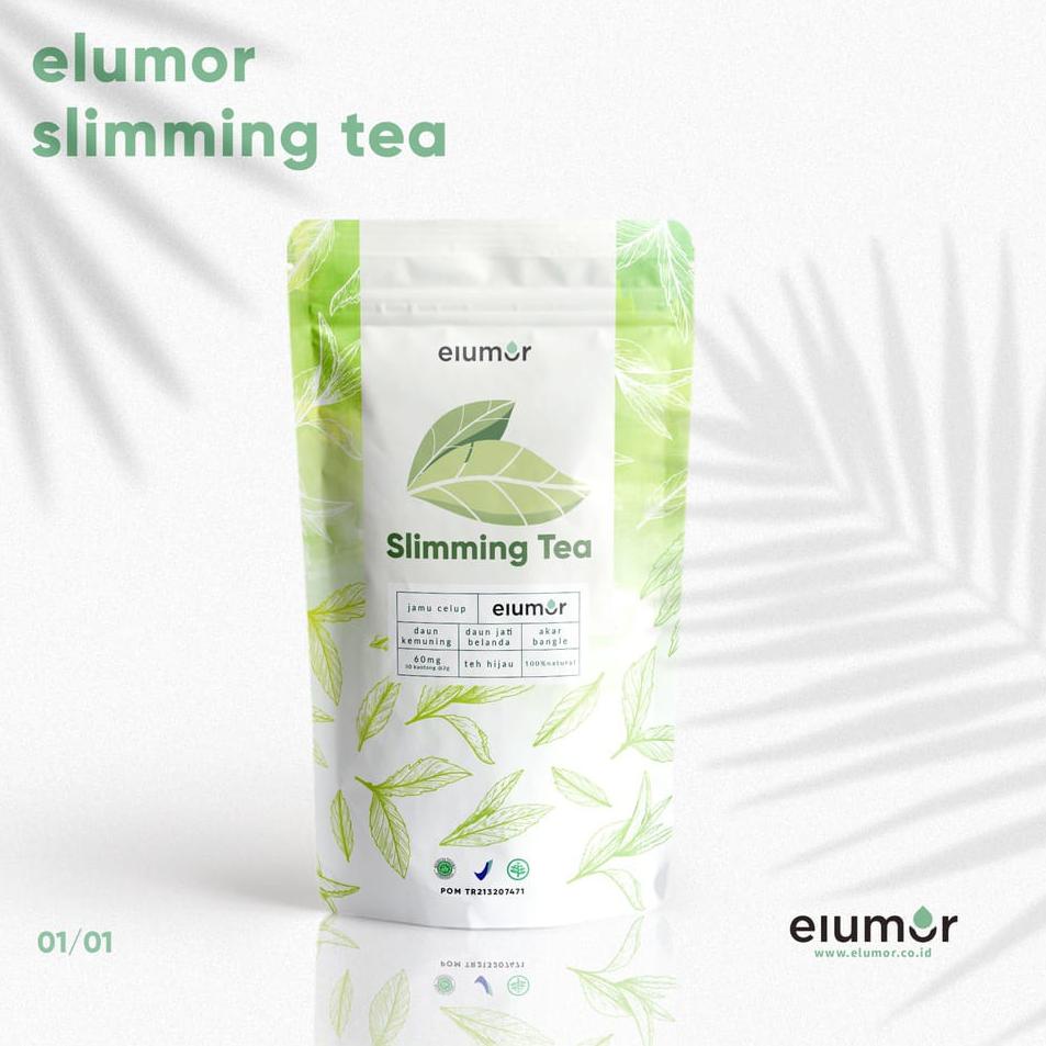 

[KODE SAC0P] Elumor Slimming Tea I Teh Pelangsing Herbal Alami by Elumor.official