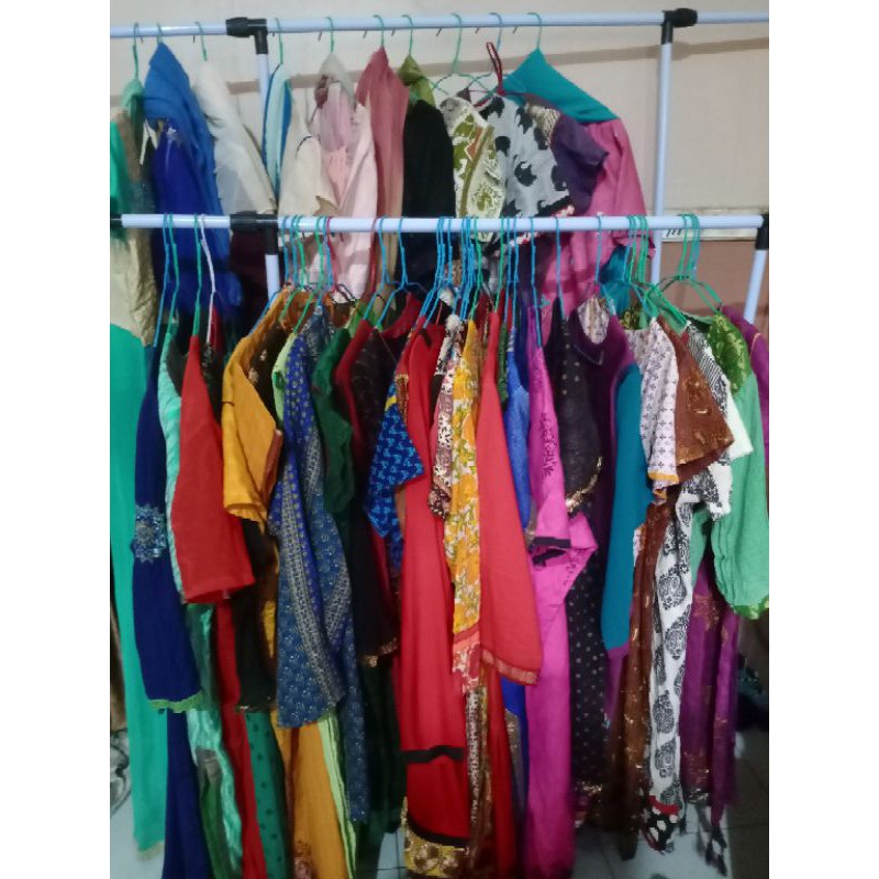 Baju india paket hemat jualan kurti single pemula
