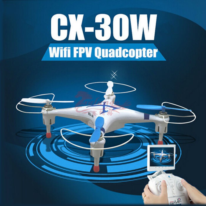 Drone RC Quadcopter CX-30W HD Camera, 4-Axis WIFI