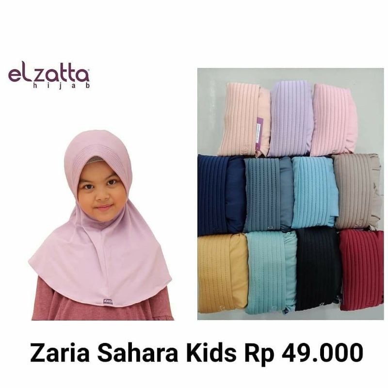 jilbab anak elzatta zaria sahara kids