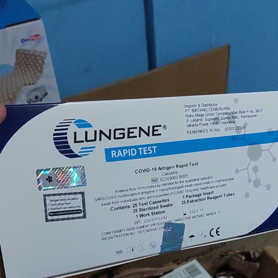 swab antigen lungene AKL - 25 pcs