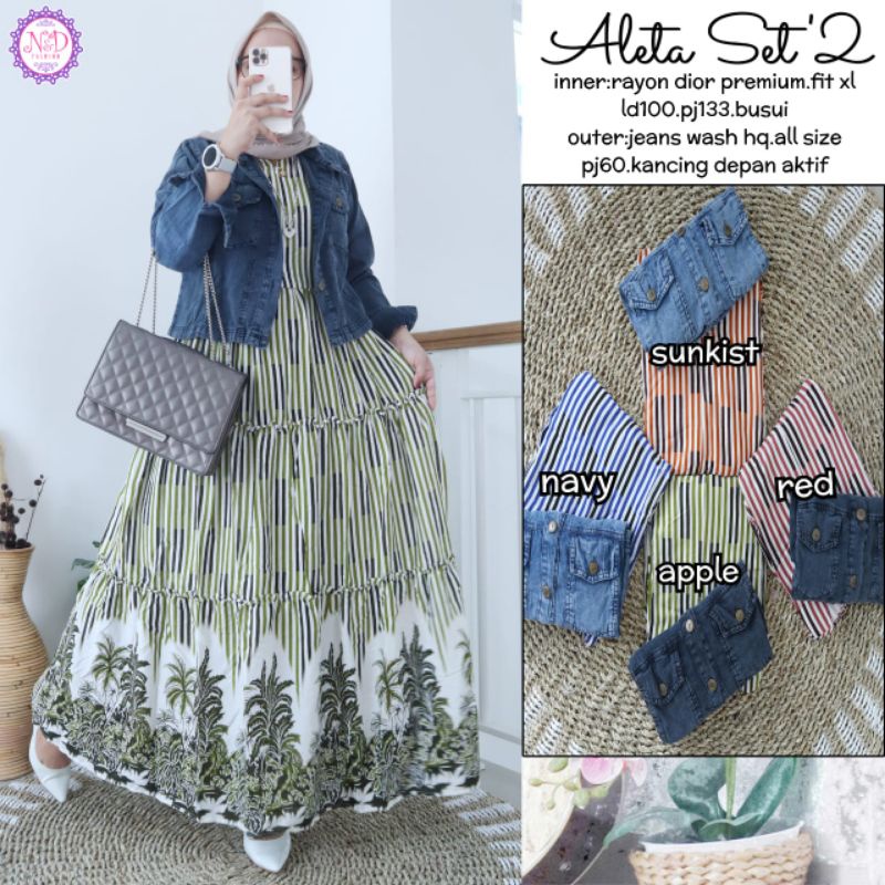 ALETA SET #2 ORI N&D fashion