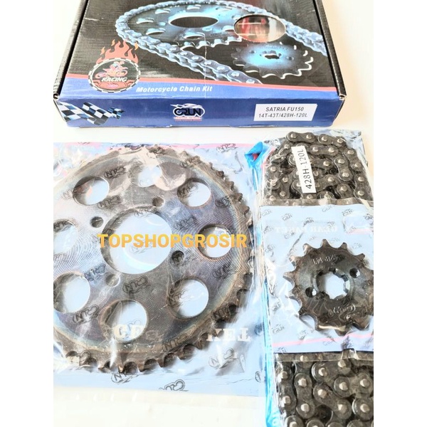 Gear Gir Set Paket Racing Satria Fu150/Fu 150 Cabu Old 14T-43T A Class