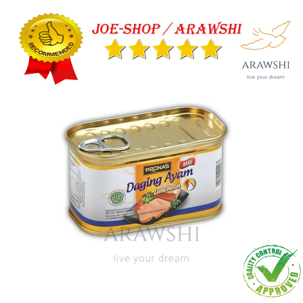 

Pronas Chicken Luncheon Daging Ayam Olahan Halal 198 gr